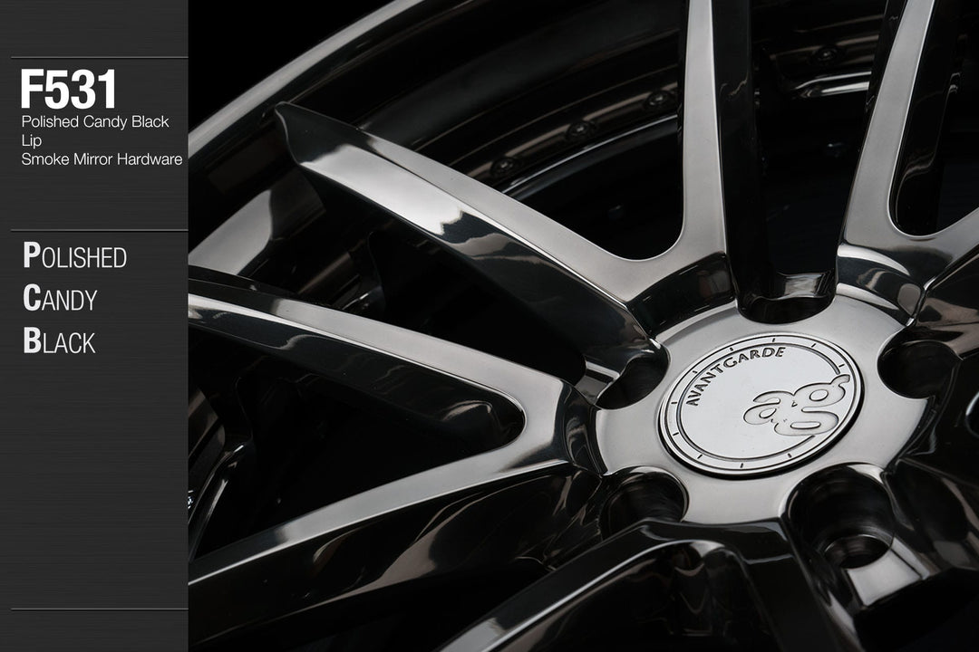 AVANT GARDE AG F531 - POLISHED CANDY BLACK