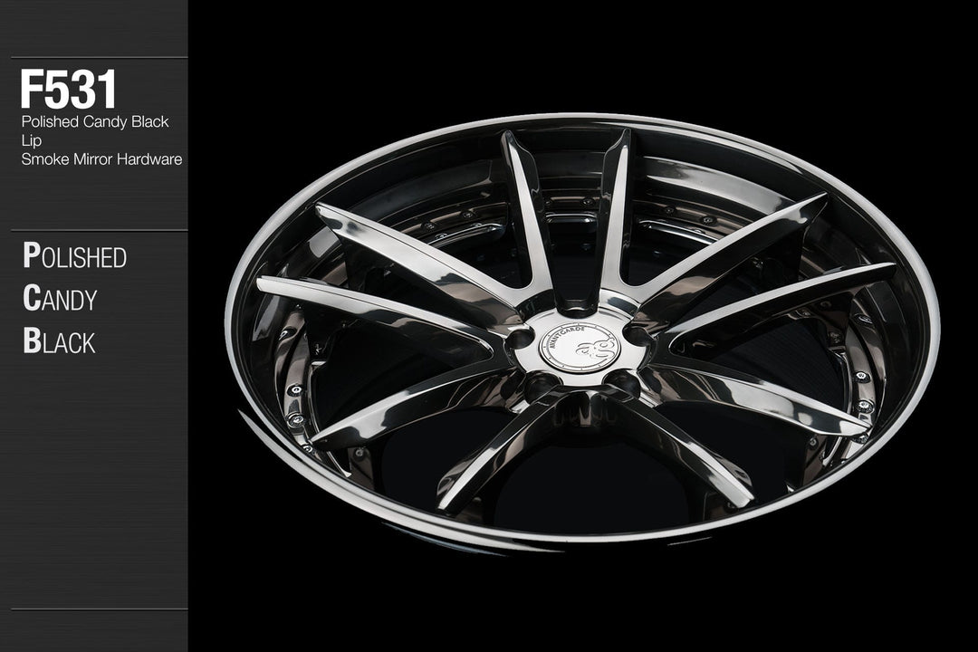 AVANT GARDE AG F531 - POLISHED CANDY BLACK