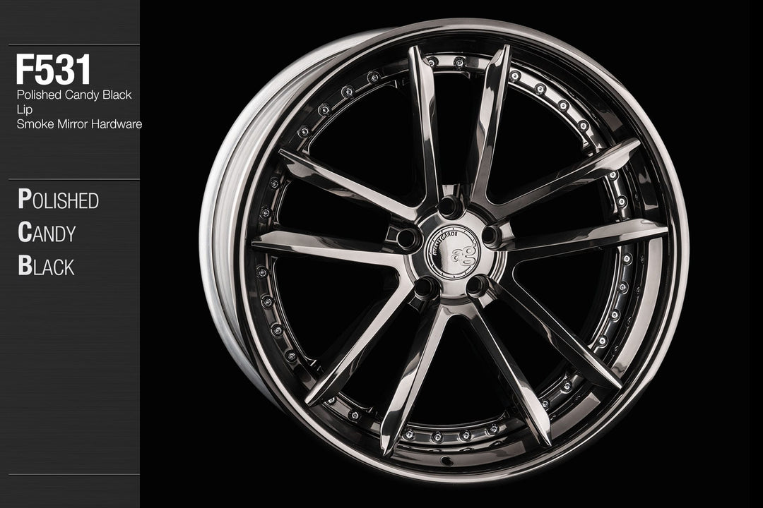 AVANT GARDE AG F531 - POLISHED CANDY BLACK