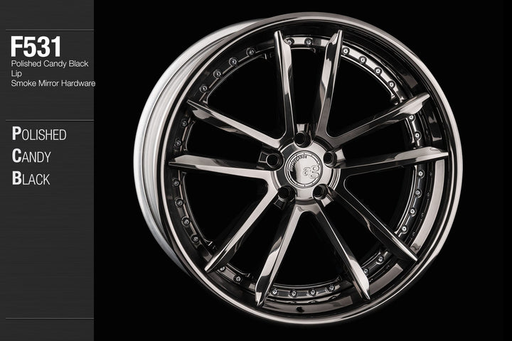 AVANT GARDE AG F531 - POLISHED CANDY BLACK