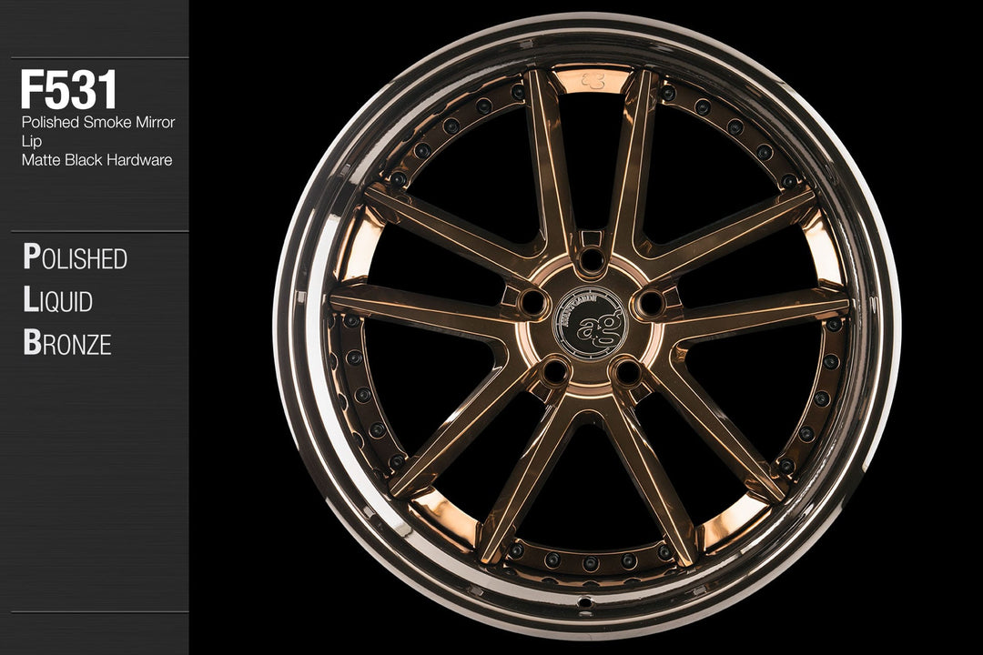 AVANT GARDE AG F531 - POLISHED LIQUID BRONZE