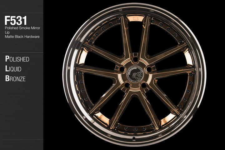 AVANT GARDE AG F531 - POLISHED LIQUID BRONZE