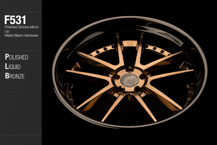 AVANT GARDE AG F531 - POLISHED LIQUID BRONZE