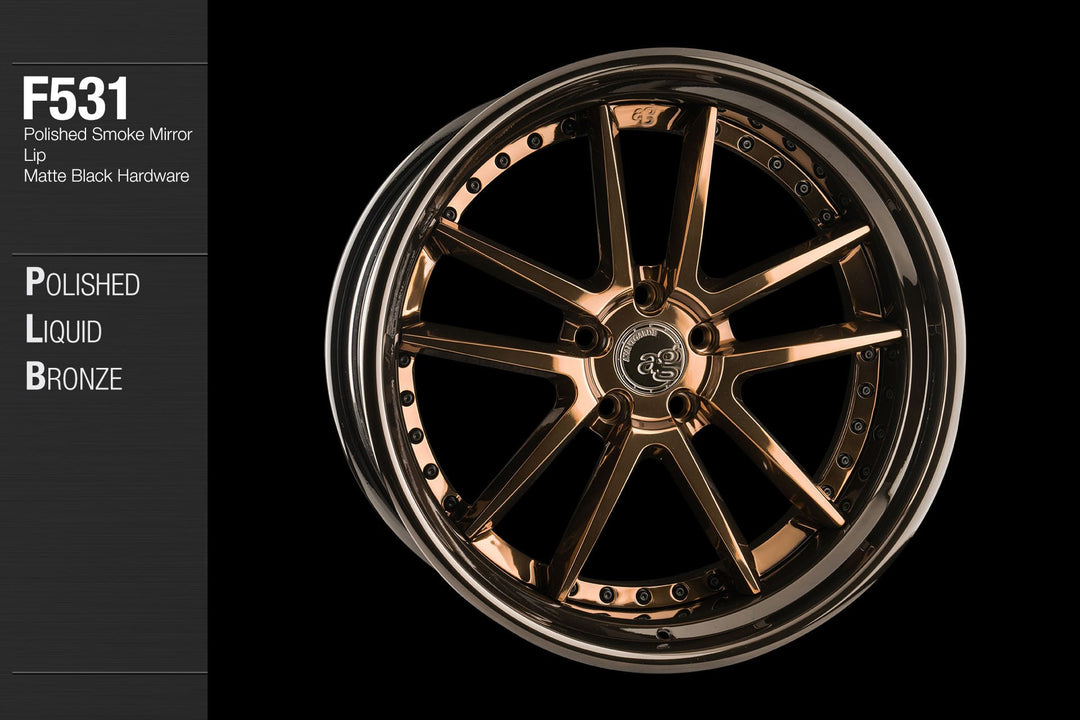 AVANT GARDE AG F531 - POLISHED LIQUID BRONZE