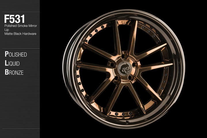 AVANT GARDE AG F531 - POLISHED LIQUID BRONZE