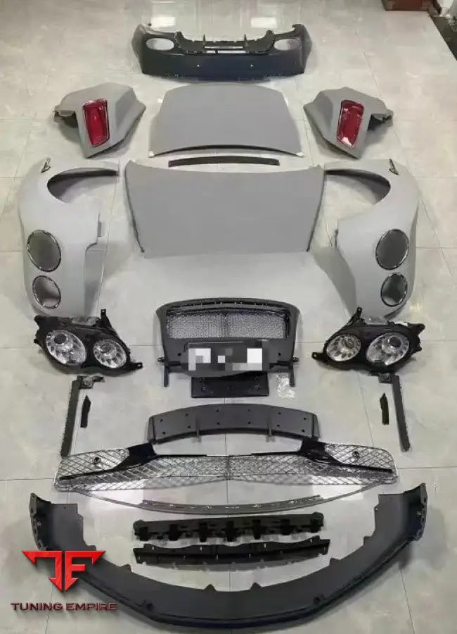 Bentley Continental Flying Spur 2005-2013 Conversion Body Kit Upgrade To 2015 V8 S Style