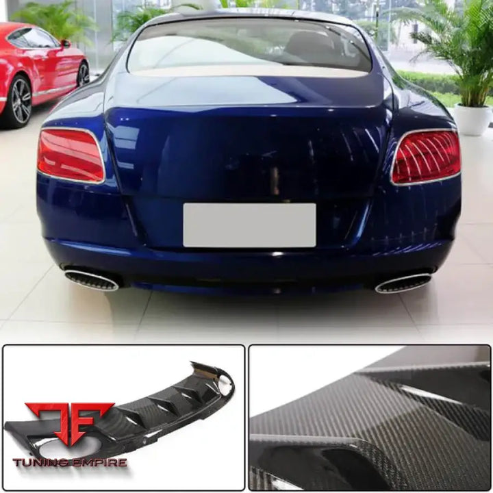 BENTLEY CONTINENTAL GT 2ND GEN CARBON FIBER PARTS