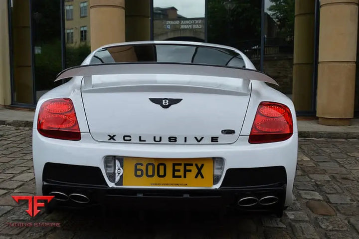 BENTLEY CONTINENTAL GT BOOT LIP SPOILER