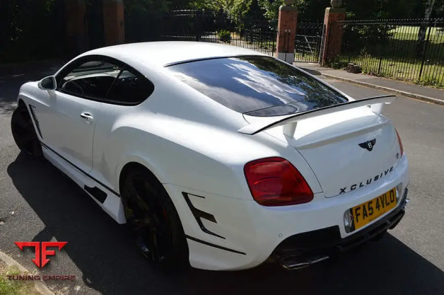 BENTLEY CONTINENTAL GT BOOT LIP SPOILER