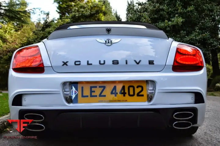 BENTLEY CONTINENTAL GT BOOT SPOILER