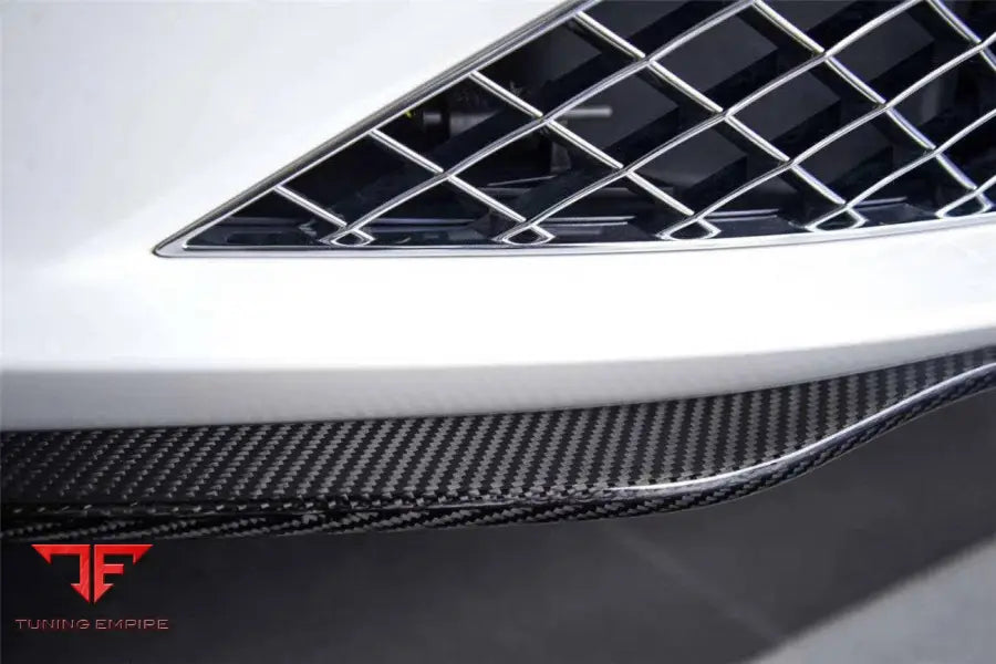 BENTLEY CONTINENTAL GT & GTC EDITON STYLE CARBON FIBER FRONT LIP BSD