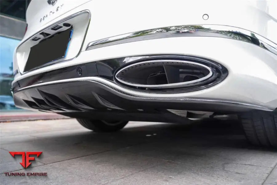 BENTLEY CONTINENTAL GT & GTC EDITON STYLE DRY CARBON FIBER REAR LIP BSD