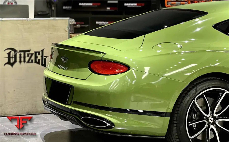 BENTLEY CONTINENTAL GT & GTC EDITON STYLE DRY CARBON FIBER TRUNK SPOILER BSD