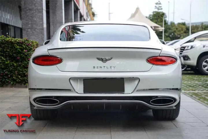 BENTLEY CONTINENTAL GT & GTC EDITON STYLE DRY CARBON FIBER TRUNK SPOILER BSD