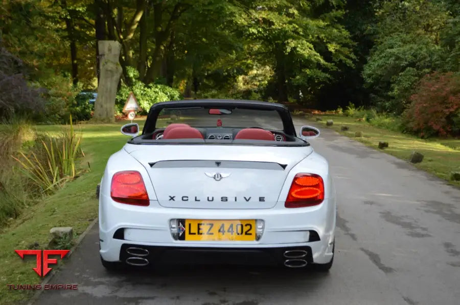 BENTLEY CONTINENTAL GT REAR BUMPER