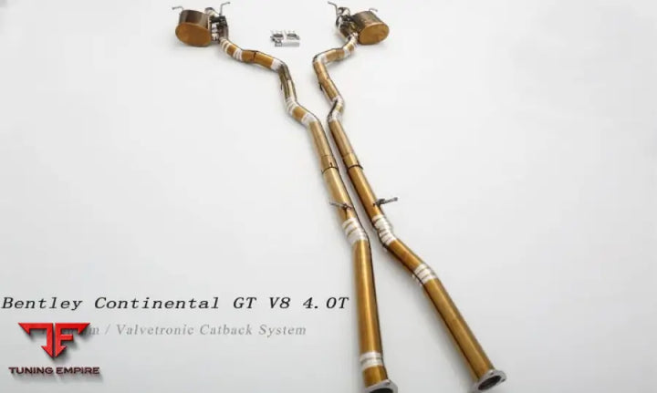 Bentley Continental Gt V8 4.0T Titanium Valvetronic Exhaust System