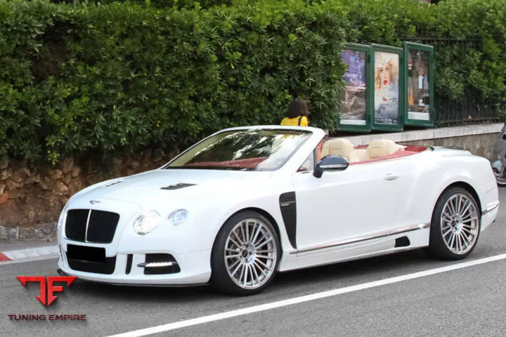 BENTLEY CONTINENTAL V8 GT & GTC & V8S - W12 GT & GTC & SPEED MSY STYLE SIDE SKIRTS BSD