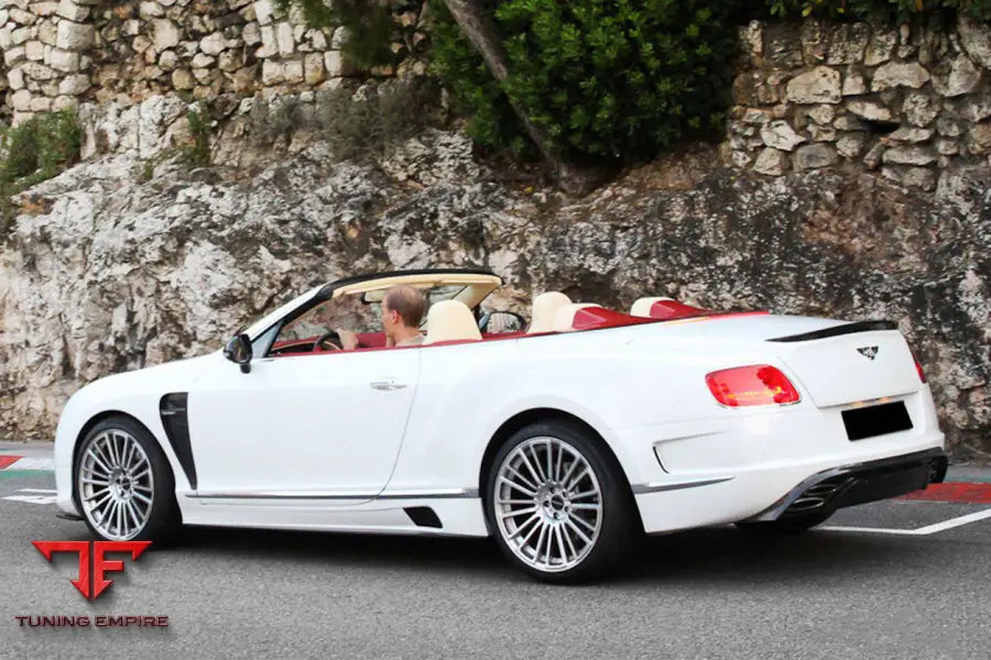 BENTLEY CONTINENTAL V8 GTGTCV8S - W12 GTGTCSPEED MSY STYLE REAR BUMPER BSD