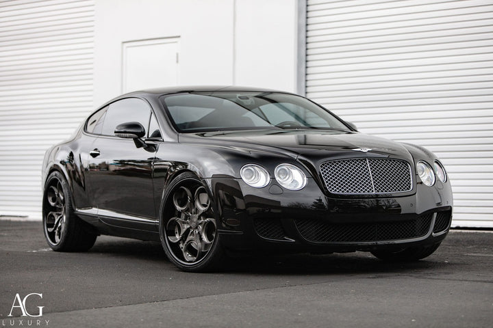 Bentley GT on custom forged wheels