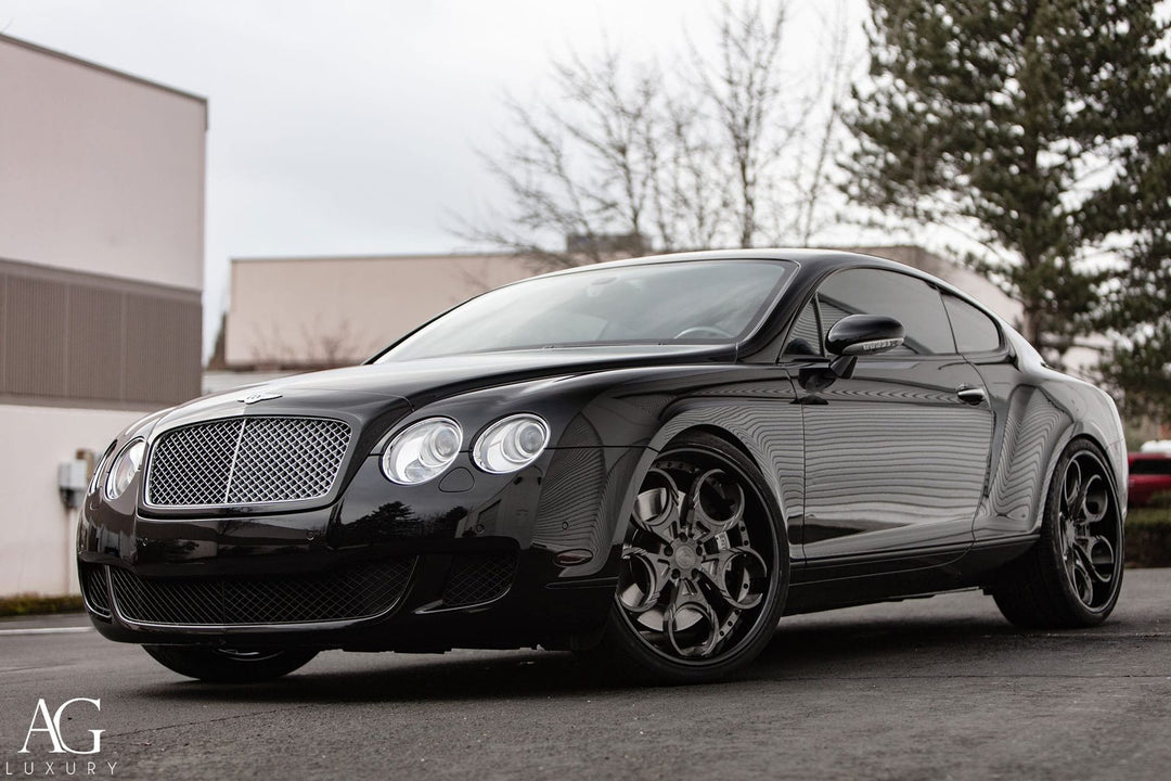 Bentley GT on custom forged wheels