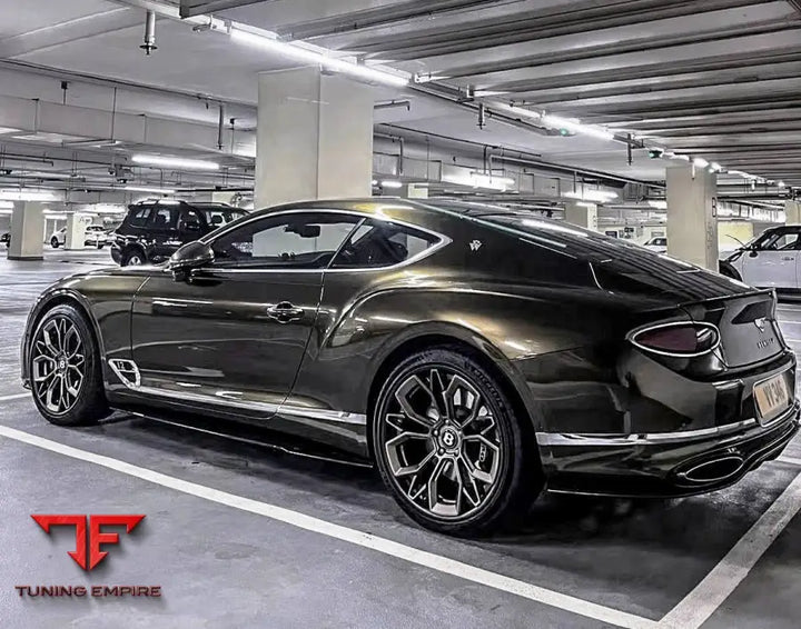 BENTLEY GT MATT BRONZE RAZOR WHEELS