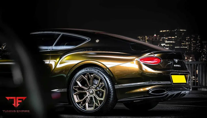 BENTLEY GT MATT BRONZE RAZOR WHEELS