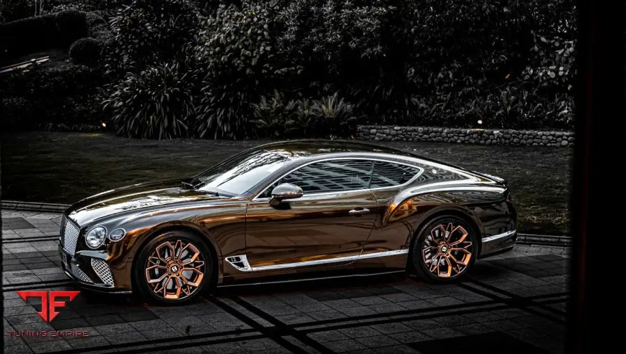 BENTLEY GT MATT BRONZE RAZOR WHEELS