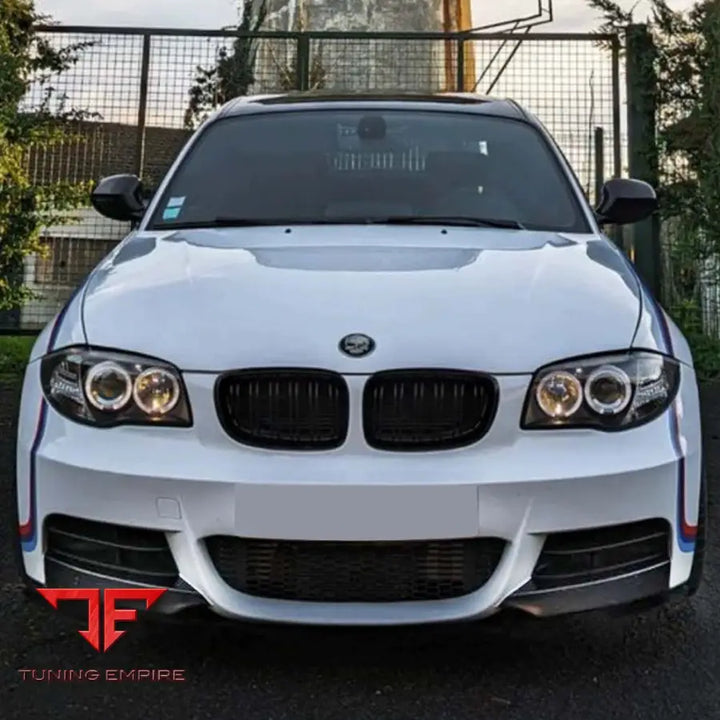 BMW E82 carbon splitter