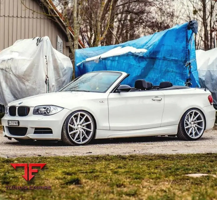 BMW 135i VOSSEN CVT GLOSS SILVER WHEELS