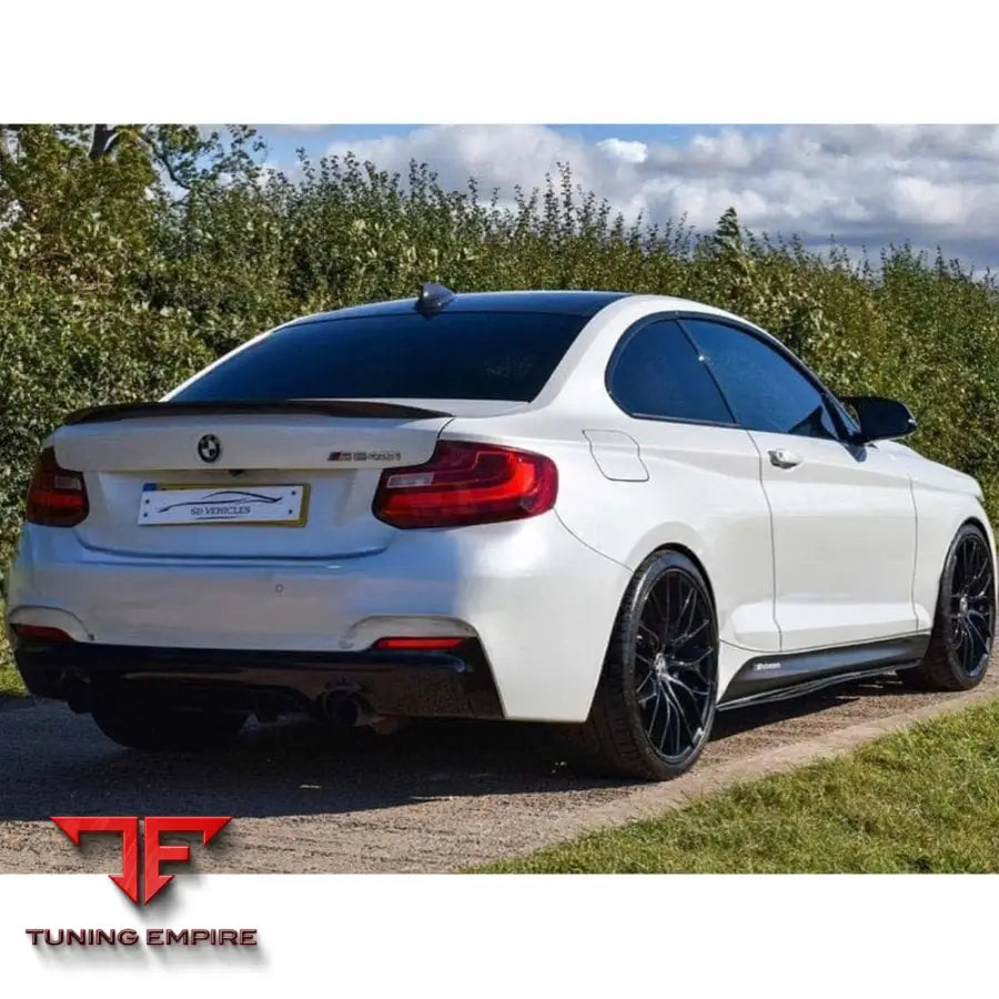 BMW F23 gloss black spoiler