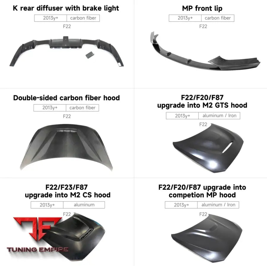 BMW 2 SERIES F22 BODY KIT 2013y+