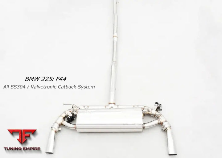 Bmw 2 Series F44 All Ss304 Valvetronic Exhaust System