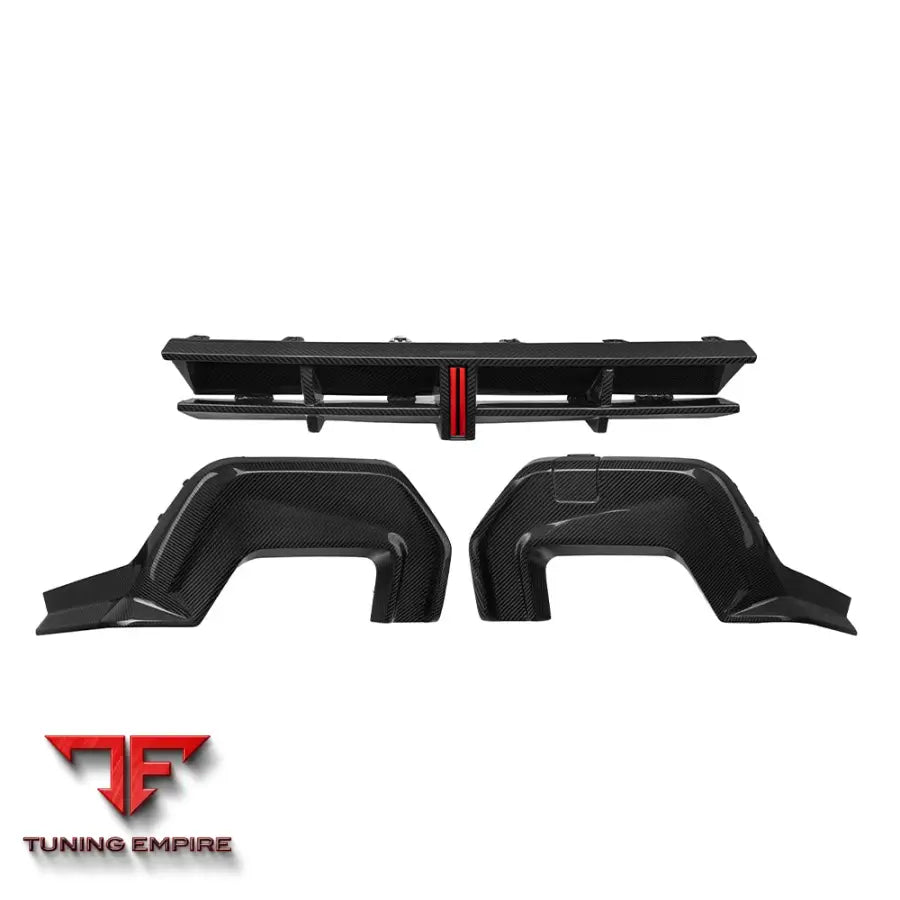 BMW 2 SERIES F74 REAR DIFFUSER IN PREPREG CARBON FIBRE - Carbon Fibre Parts