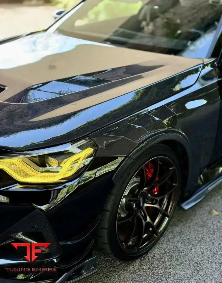 BMW 2 Series G42 AE Design carbon fenders