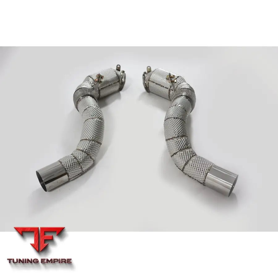 BMW 3.0t 650i 750I 550I N63 STAINLESS STEEL RAZOR EXHAUST DOWNPIPE