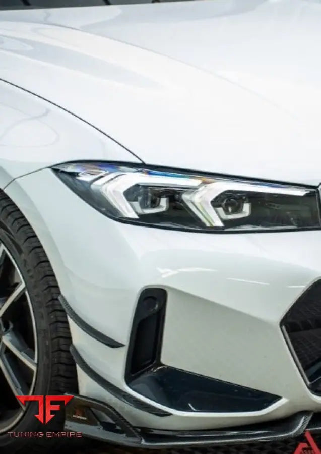 BMW 3 Series G20 LCI carbon front canards