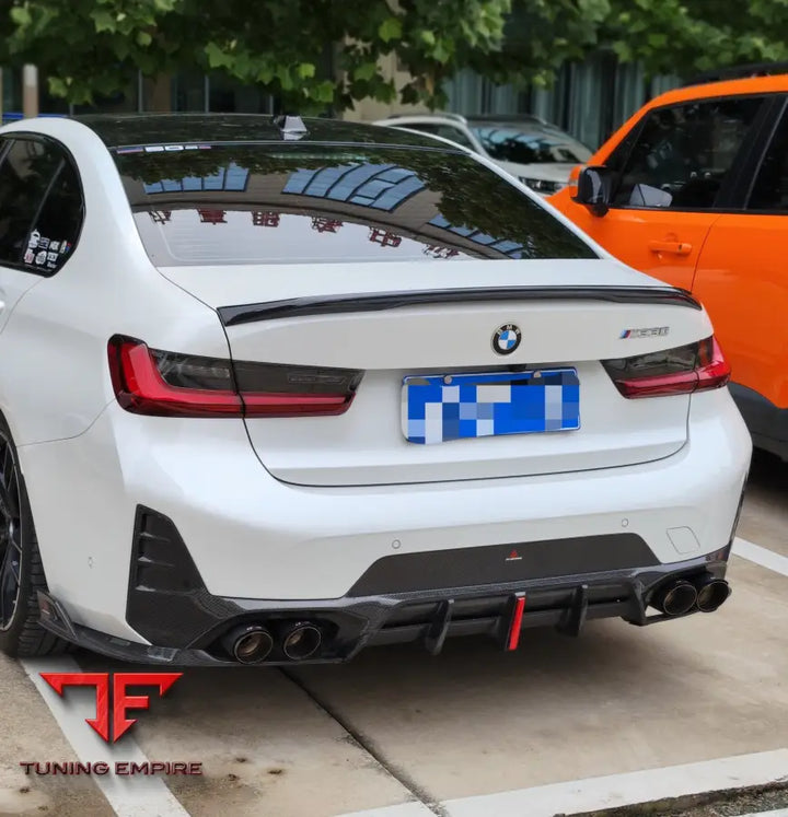 BMW 3 Series G20 LCI carbon V2 rear diffuser
