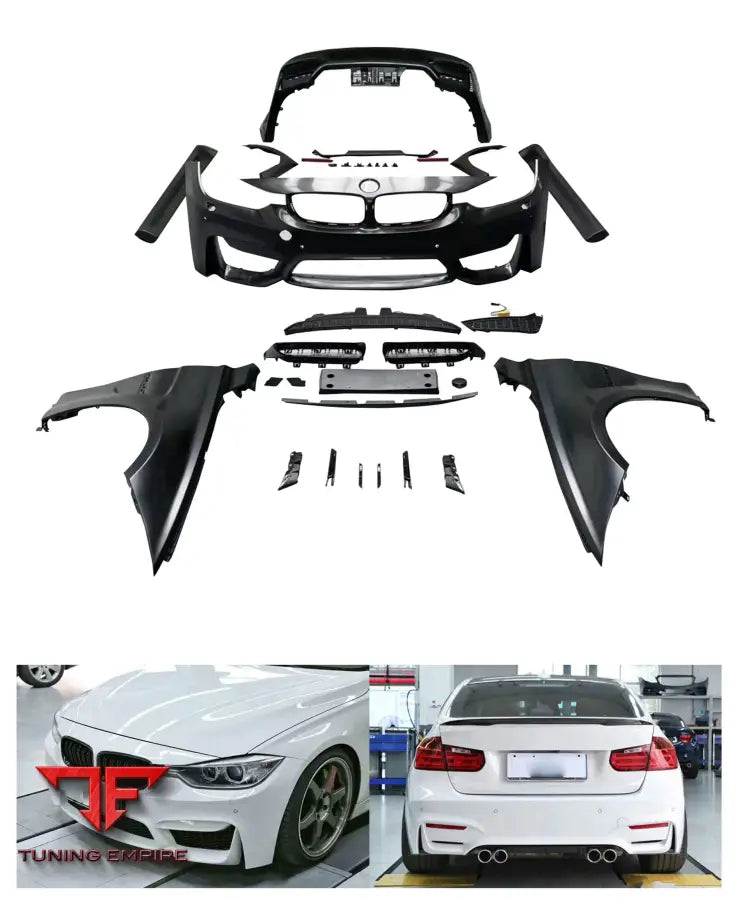 BMW 3 SERIES F30/F35 UPGRADE TO M3 WIDE BODY KIT 2013-2019y