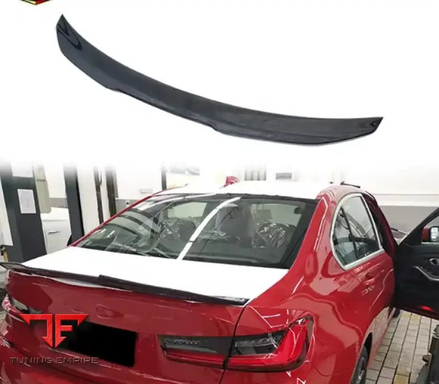 BMW 3-SERIES G20 330i M340i CARBON FIBER REAR WING SPOILER 2019Y
