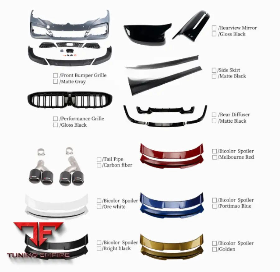 BMW 3-SERIES G20 G28 BODY KIT
