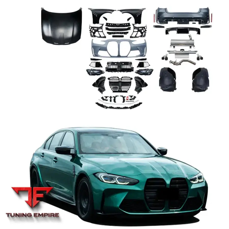 BMW 3 SERIES G20 G28 TO M3 G80 CONVERSION BODY KIT