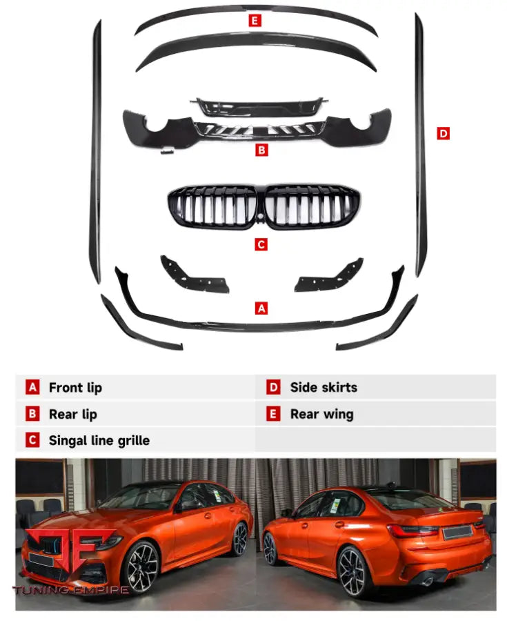 BMW 3 SERIES G20 MP BODY KIT 2019-2022y