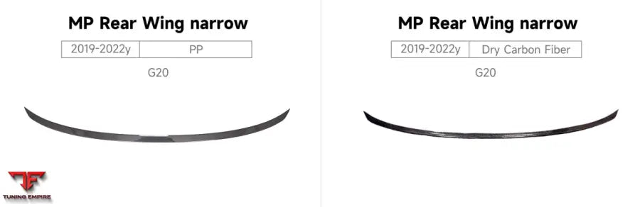 BMW 3 SERIES G20 MP PARTS 2019-2022y