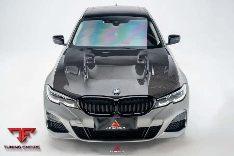 BMW 3 Series G20 G21 AE Design carbon hood