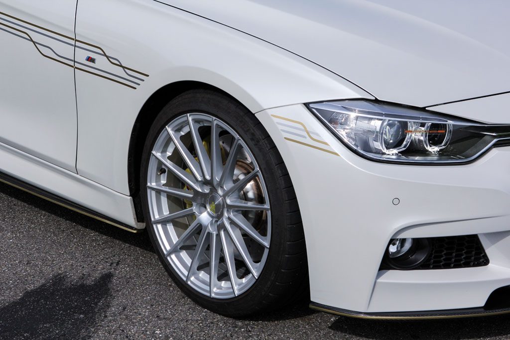 BMW 328I TOURING on custom forged wheels