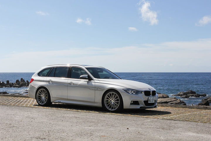 BMW 328I TOURING on custom forged wheels
