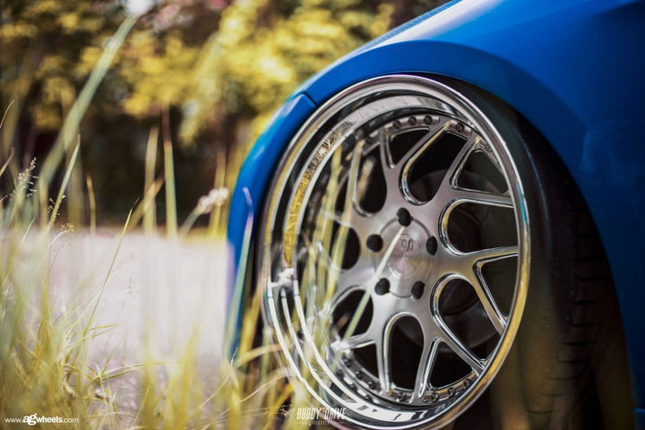 BMW 335I on custom forged wheels