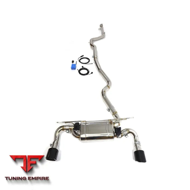 BMW 4 SERIES 420i 425i 430i F32 F36 B48 STAINLESS STEEL CATBACK RAZOR EXHAUST WITH MUFFLER VALVE