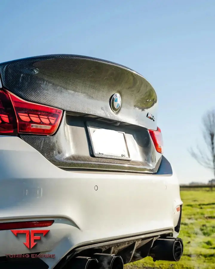 BMW 4-SERIES F32 2 DOOR COUPE CARBON FIBER REAR TRUNK LID