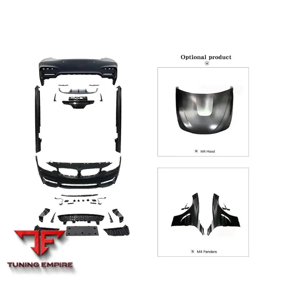 BMW 4 SERIES F32/F33/F36 UPGRADE TO M4 BODY KIT 2014-2019Y